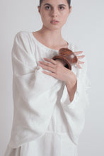 Load image into Gallery viewer, Vintage Andrea Pfister Burl Wood Statement Oversized Wood Bangle