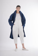 Load image into Gallery viewer, Y2K Homme Plisse Issey Miyake Blue Pleated Coat
