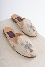 Load image into Gallery viewer, Y2K Needlepoint Lobster Slides
