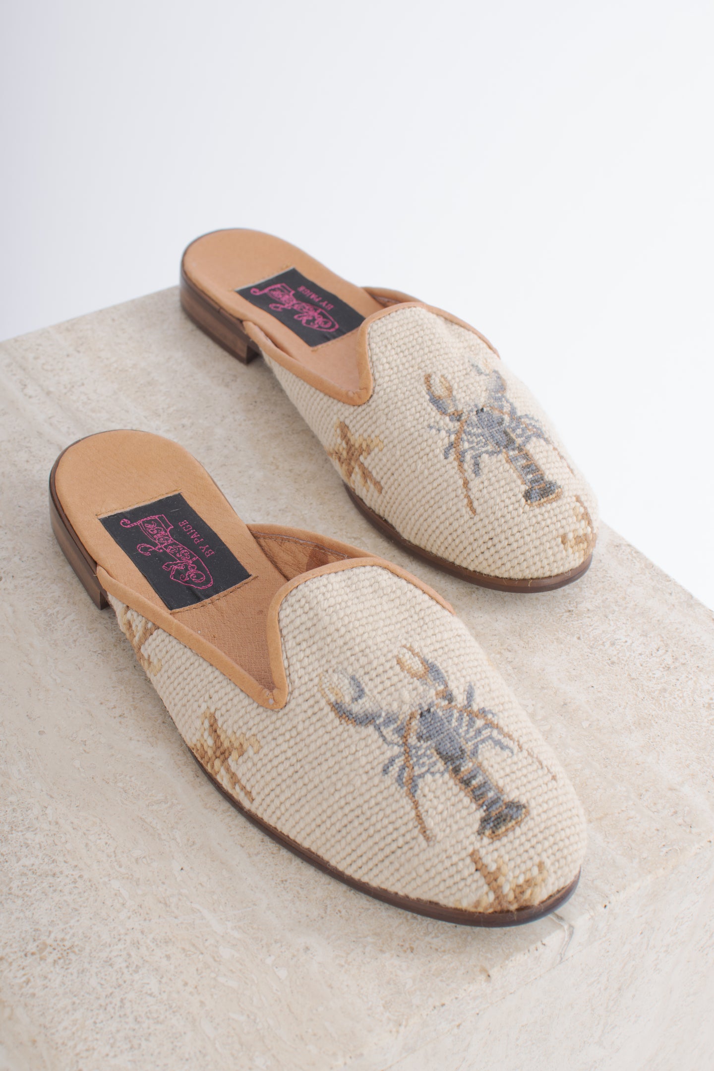 Y2K Needlepoint Lobster Slides