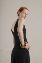 Load image into Gallery viewer, Vintage Isabel Canovas Bronze &amp; Ebony Bangle
