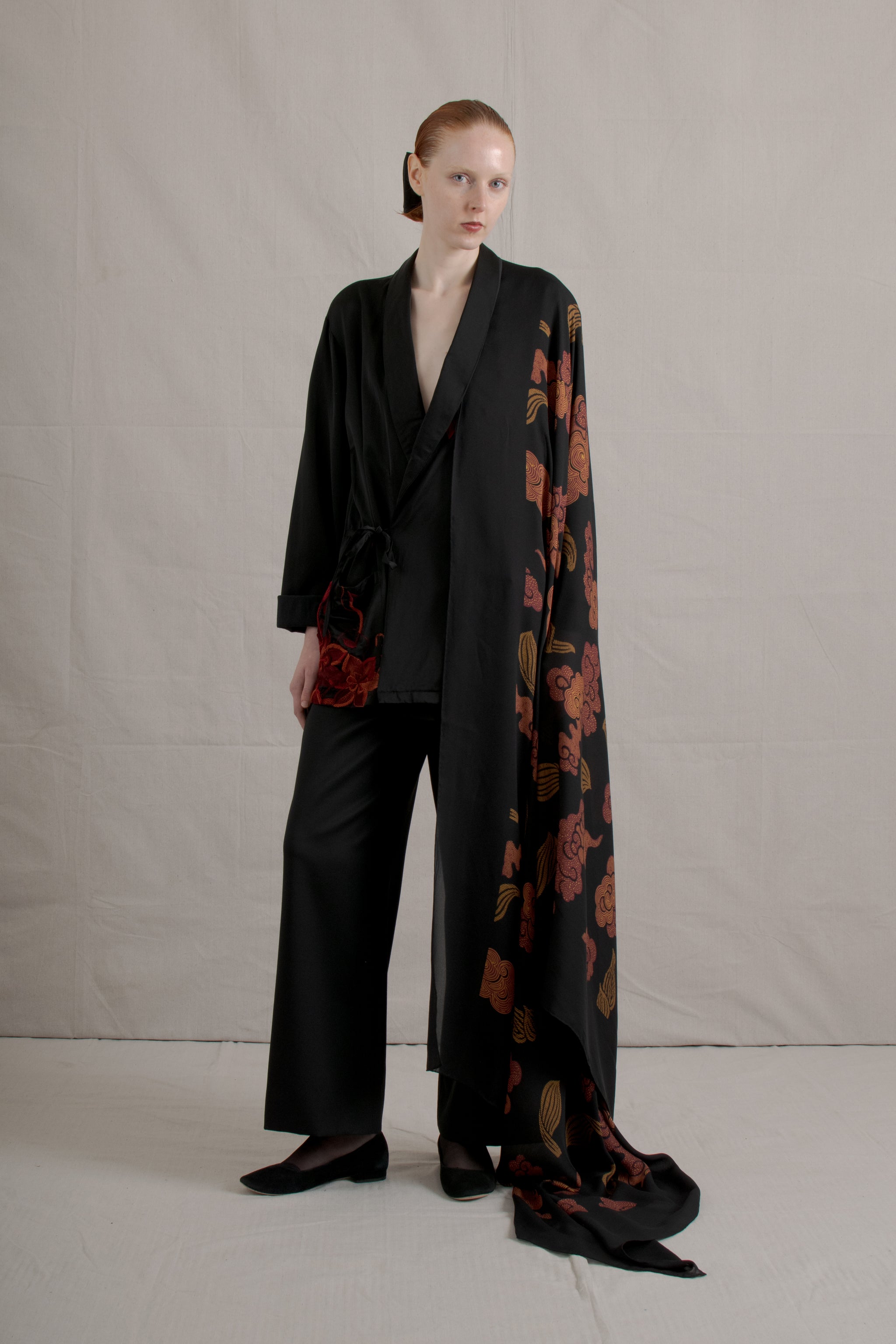 DRIES VAN NOTEN 大判 シルク スカーフ Facet Scarf | DRIES VAN NOTEN | elysewalker