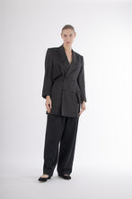 Load image into Gallery viewer, 1980&#39;s Kansai Yamamoto  Black Pleated Blazer
