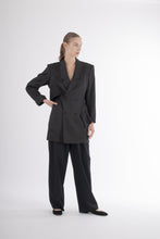 Load image into Gallery viewer, 1980&#39;s Kansai Yamamoto  Black Pleated Blazer
