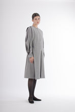 Load image into Gallery viewer, 1980&#39;s Poi by Krizia Wool Structural Grey Dress
