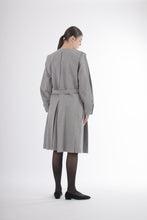 Load image into Gallery viewer, 1980&#39;s Poi by Krizia Wool Structural Grey Dress
