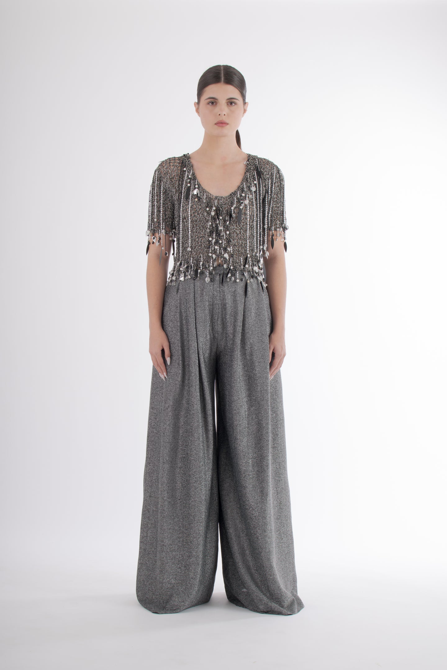 1970's Loris Azzaro Silver Top
