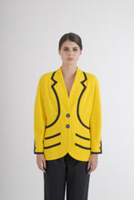 Load image into Gallery viewer, 1980&#39;s Chanel Yellow Bouclé Blazer
