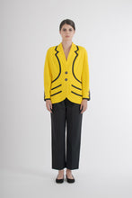 Load image into Gallery viewer, 1980&#39;s Chanel Yellow Bouclé Blazer
