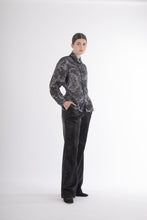 Load image into Gallery viewer, Y2K Gucci by Tom Ford Black Iridescent Low Rise Slacks

