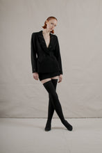 Load image into Gallery viewer, Fall 1998 Thierry Mugler Black Skirt Suit
