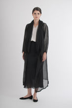 Load image into Gallery viewer, 1990&#39;s Fette by Issey Miyake Sheer Duster w/ Ball Chain Details
