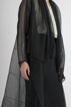 Load image into Gallery viewer, 1990&#39;s Fette by Issey Miyake Sheer Duster w/ Ball Chain Details
