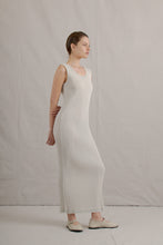 Load image into Gallery viewer, 1990&#39;s Issey Miyake Icy Gray Column Dress
