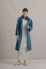Load image into Gallery viewer, 1990&#39;s Issey Miyake Fete Blue Origami Robe
