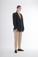 Load image into Gallery viewer, 1980&#39;s Matsuda Black Double Breasted Blazer
