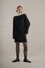 Load image into Gallery viewer, 1990&#39;s Alaïa Black Batwing Dress
