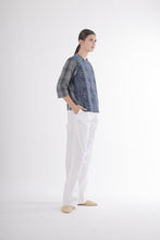 Load image into Gallery viewer, Y2K Issey Miyake Plantation Ikat Textile Top
