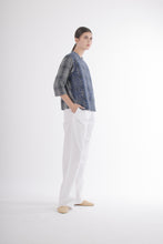 Load image into Gallery viewer, Y2K Issey Miyake Plantation Ikat Textile Top
