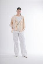 Load image into Gallery viewer, Y2K Issey Miyake Apoc Apricot Sorbet Shrug
