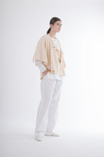 Load image into Gallery viewer, Y2K Issey Miyake Apoc Apricot Sorbet Shrug
