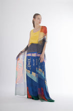Load image into Gallery viewer, 1970&#39;s Hanae Mori Silk Skirt and Silk Chiffon Scarf
