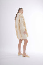 Load image into Gallery viewer, 1980&#39;s Norma Kamali Ivory Cable Knit Sweater Dress
