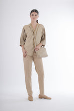 Load image into Gallery viewer, 1980&#39;s Fendi Bone Crocodile Embossed Leather Crossbody Bag
