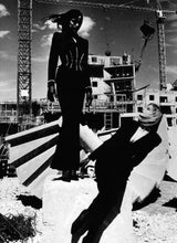 Load image into Gallery viewer, Fall 1998 Thierry Mugler Black Skirt Suit
