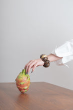 Load image into Gallery viewer, Vintage Monies Resin and Gold Foil Stretch Bracelet
