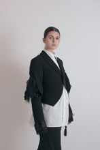 Load image into Gallery viewer, 2004 Comme des Garçons Black Deconstructed Blazer
