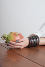 Load image into Gallery viewer, Lanvin Genuine Snake Skin Statement Cuff
