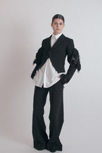 Load image into Gallery viewer, 2004 Comme des Garçons Black Deconstructed Blazer
