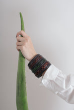 Load image into Gallery viewer, Lanvin Genuine Snake Skin Statement Cuff
