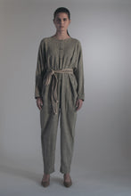 Load image into Gallery viewer, 1980&#39;s Issey Miyake Plantation Moss Green Textured Jumpsuit
